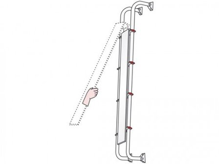 Fiamma safe ladder