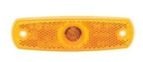 Feu &agrave; r&eacute;flecteur lat&eacute;ral Hella (Orange) int&eacute;gr&eacute; 130x40mm.