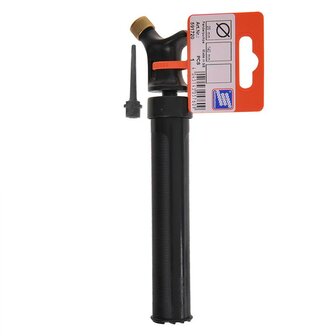 Pompe &agrave; ailettes, plastique, noire avec adaptateur