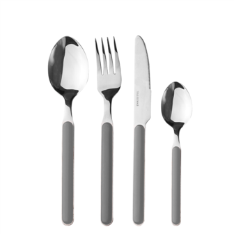 BRUNNER 16 PI&Egrave;CES COUVERTURE SET GRIS