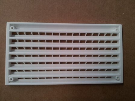 Ventilatierooster Interieur (173x88mm.-WIT)