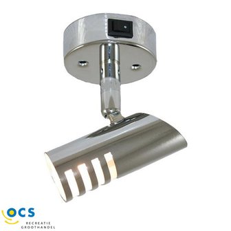 Spot Sao Led 12V 1,4W opbouw met schakelaar