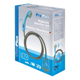 Mobiele douche set oplaadbaar
