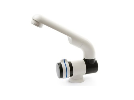 Robinet d&#039;eau froide 12v. Blanc/Anthracite