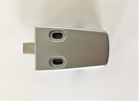 Snapper pour serrure de porte de toilettes en chrome