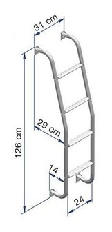 Omni Ladder Van ( Thule - Single ) 4 &eacute;tapes