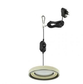 Hanglamp LED opvouwbaar silicone wit &Oslash;20cm