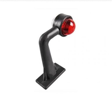 Largeur rouge/blanc clair 185mm perpendiculaire