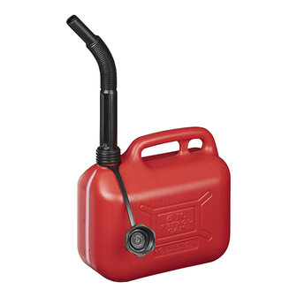 Jerrycan 5L plastique rouge approuv&eacute; par l&#039;ONU