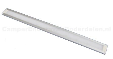 Bande LED en aluminium tr&egrave;s plate : 5 mm de haut, 30 cm de long