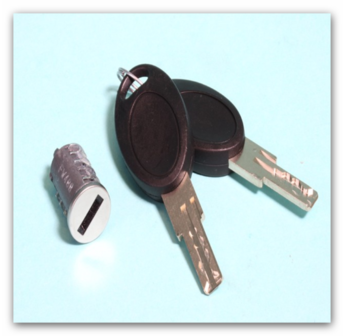 Cilinder + sleutels HSC systeem (Nr.85487)