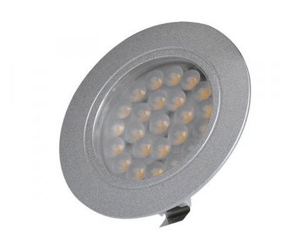 Inbouwspot 24-leds 12V 220lm &Oslash;65x11mm