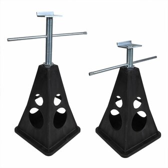 Jeu de supports en plastique 4 pi&egrave;ces 750kg