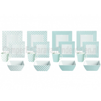 Melamine servies Scandic 16-delig