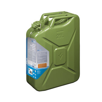 Jerrycan 20L metaal groen UN- &amp; T&uuml;V/GS-gekeurd