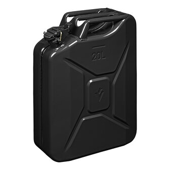 Jerrycan 20L metaal zwart UN- &amp; T??V/GS-gekeurd