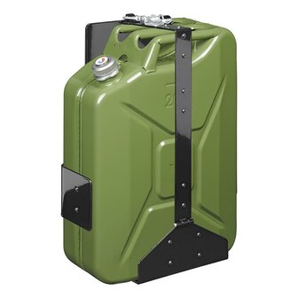 Support m&eacute;tallique robuste pour jerrican 20L (art. 530109 - 530092)