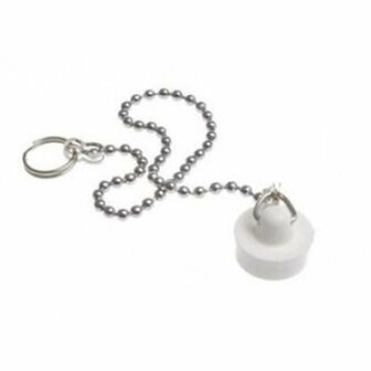 Afvoerstop met ketting (18-20mm.)