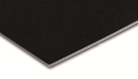 Zwarte mat 500x500 mm voor vario systeem