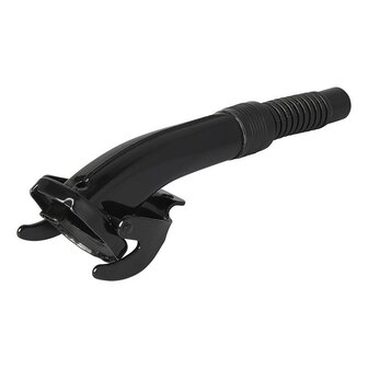 Verseur m&eacute;tal noir flexible adapt&eacute; &agrave; l&#039;essence et au diesel (art. 530080 - 530081 - 530109)