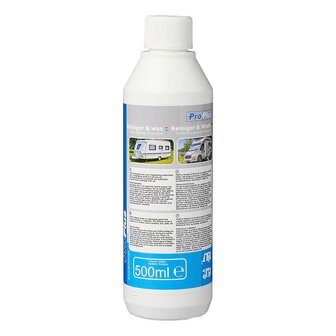 Nettoyant et cire 500ml pour caravane et camping-car