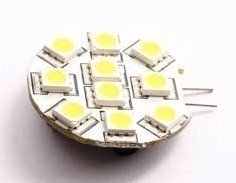 Lumi&egrave;res de remplacement pour le G4 - 6 LED&#039;s - 2 Watt G4