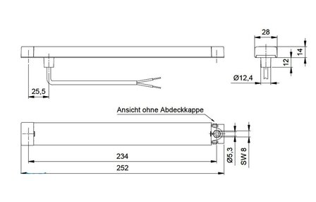 Feu arri&egrave;re de freinage LED S250