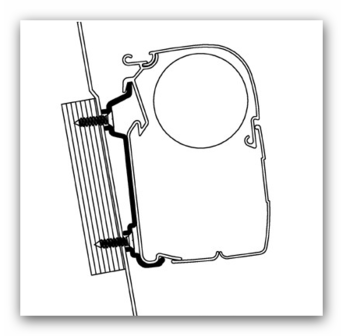 Adaptateur pour toit sur&eacute;lev&eacute; Thule Ford Transit s&eacute;rie 5 (2St.)