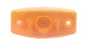 Lampe &agrave; r&eacute;flecteur lat&eacute;ral Jokon (Orange) encastr&eacute;e 100x50mm