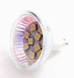 LED MR16 vervangingslampjes-10 LED&#039;s-2,5 Watt-M 16 fitting