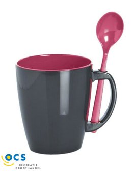Gimex Greyline BlackBerry Cup avec cuill&egrave;re 