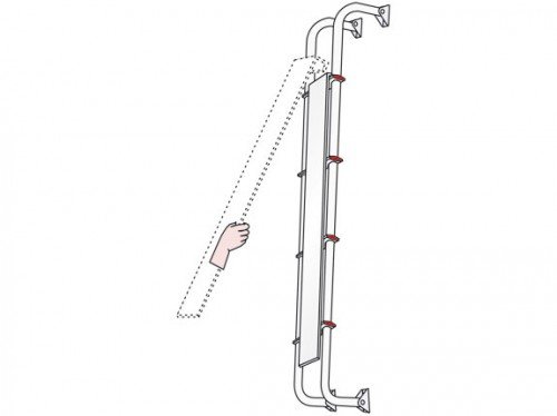 Fiamma safe ladder