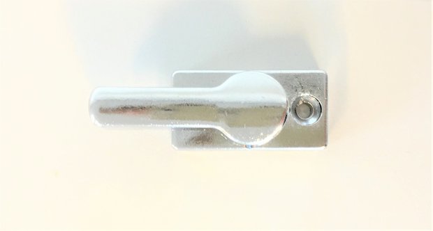 Loquet de porte chromé 9mm.