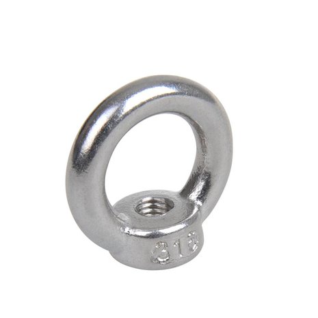 Ecrou à bague M8, acier inoxydable A4 AISI 316