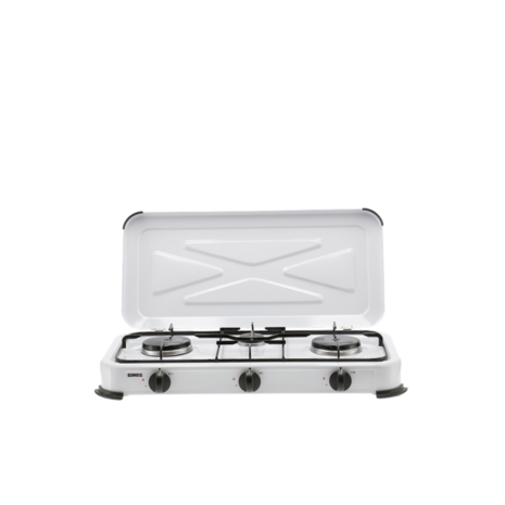 GIMEG COOKER 3 BRÛLEURS BLANC