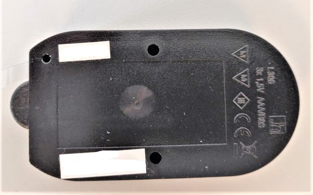 Lampe de cabinet 12v.-5 Watt-Noir