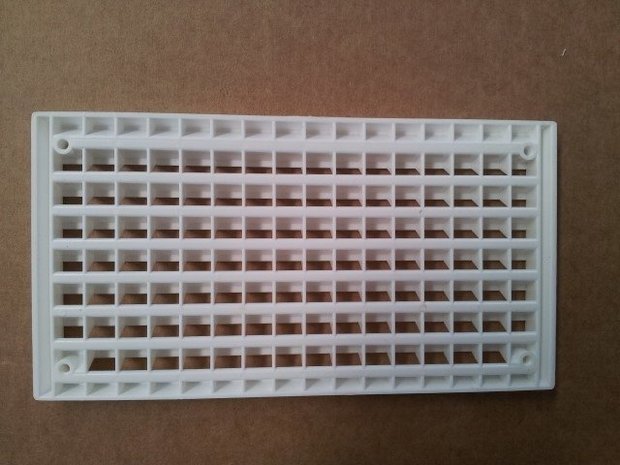 Grille d'aération Intérieur (173x88mm.-BLANC)