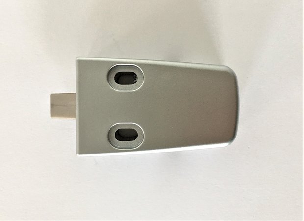 Snapper pour serrure de porte de toilettes en chrome