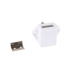 Verrouillage de la porte du placard des toilettes Push-Lock (1 côté WHITE MINI)