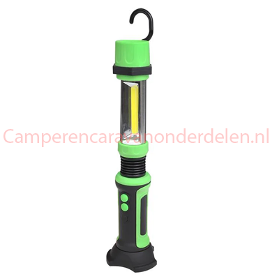 Flexibele looplamp COB LED oplaadbaar met haak en magneet