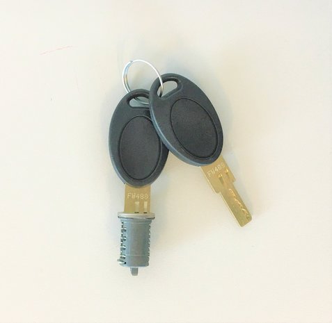 Cilinder + sleutels HSC systeem (Nr.85488)