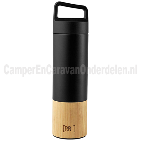 RBL Thee Thermosfles 530ml Bamboe/Zwart