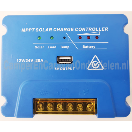 SOLAR MPPT laadregelaar 20A