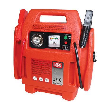 Jumpstarter met compressor