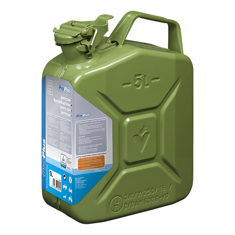 Jerrycan 5L metaal groen UN- & TüV/GS-gekeurd