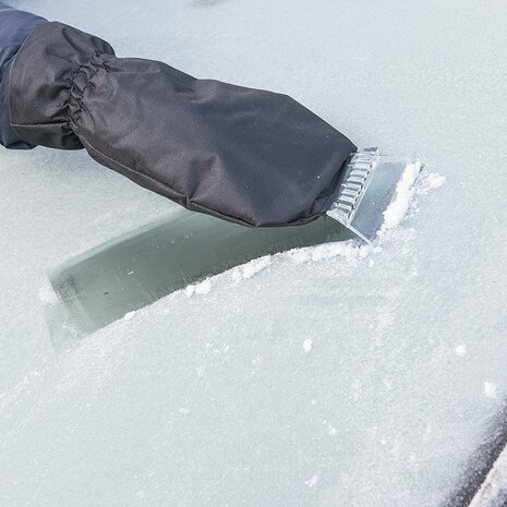 Gratte-glace avec gant Fleece