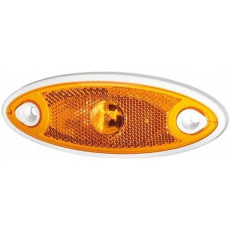 Hella LED LED ov. orange pl. noir