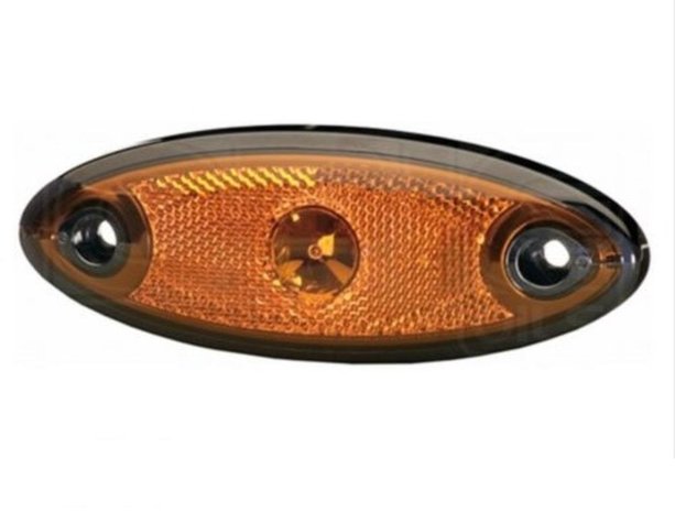 Hella LED LED ov. orange pl. noir