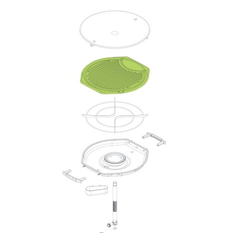 Barbecue sur roue Campingaz 175mm