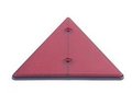 Reflector-driehoek-16x16-ROOD